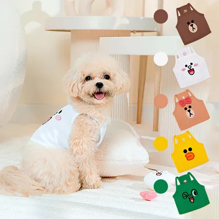 【LINE FRIENDS】經典系列寵物吊帶背心服飾(五款任選)✿90G002